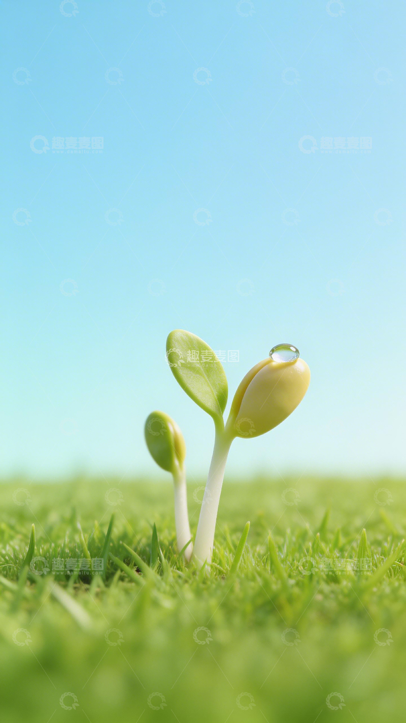 高清大图下载【趣麦麦图】清新植物生长摄影