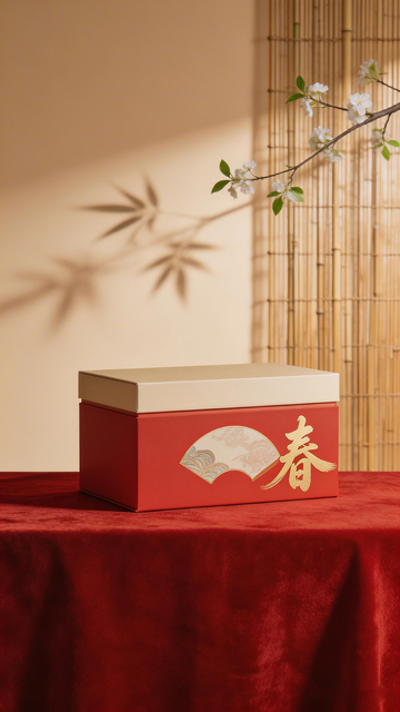 春日礼品盒传统装饰