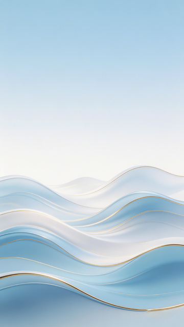 抽象波纹设计素材