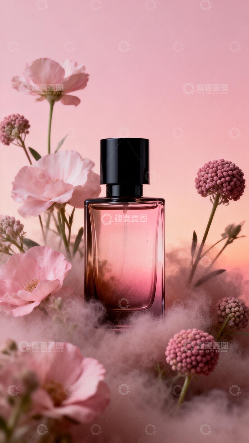 高清大图下载【趣麦麦图】浪漫花香香水摄影