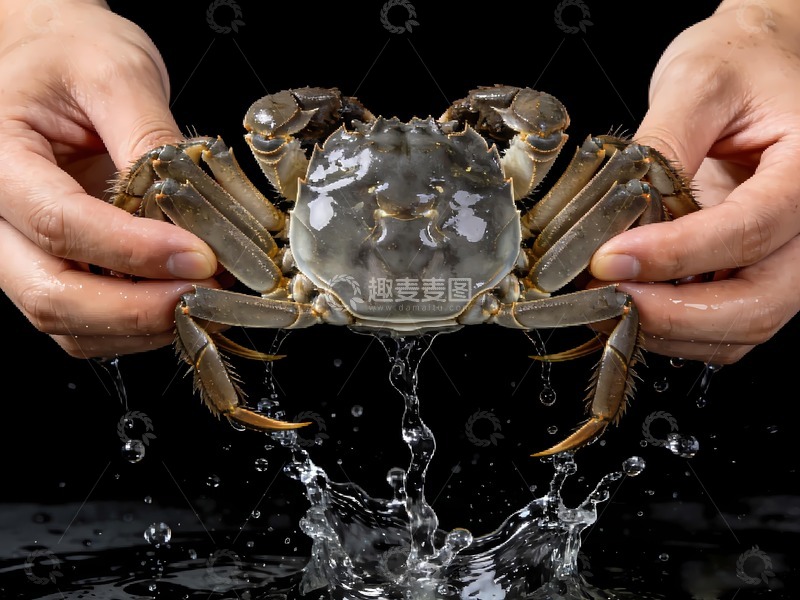高清大图下载【趣麦麦图】螃蟹阳澄湖大闸蟹3