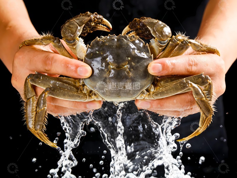 高清大图下载【趣麦麦图】螃蟹阳澄湖大闸蟹2