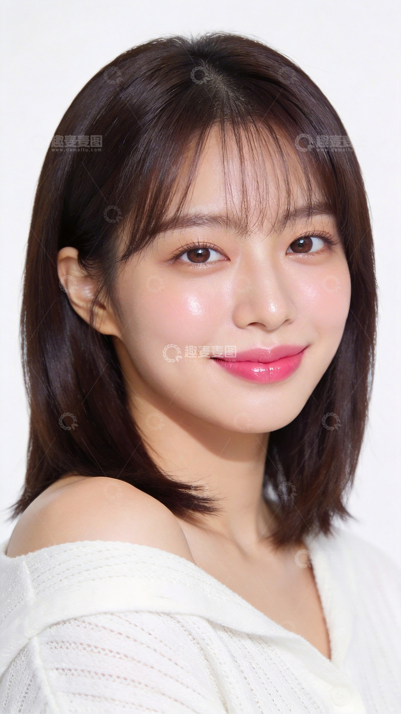 高清大图下载【趣麦麦图】清新淡雅女性肖像写真