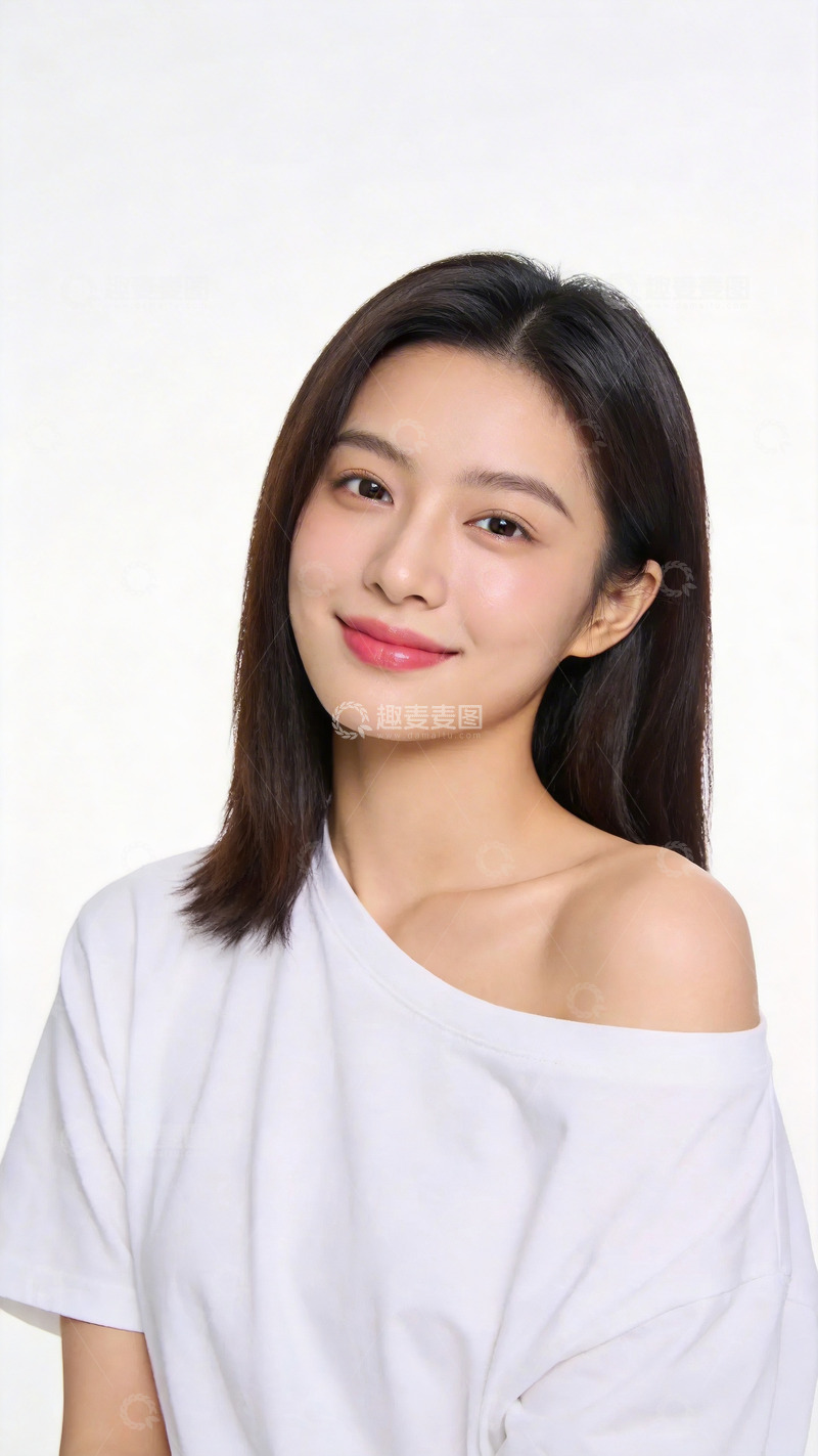 高清大图下载【趣麦麦图】简约清新女性肖像摄影