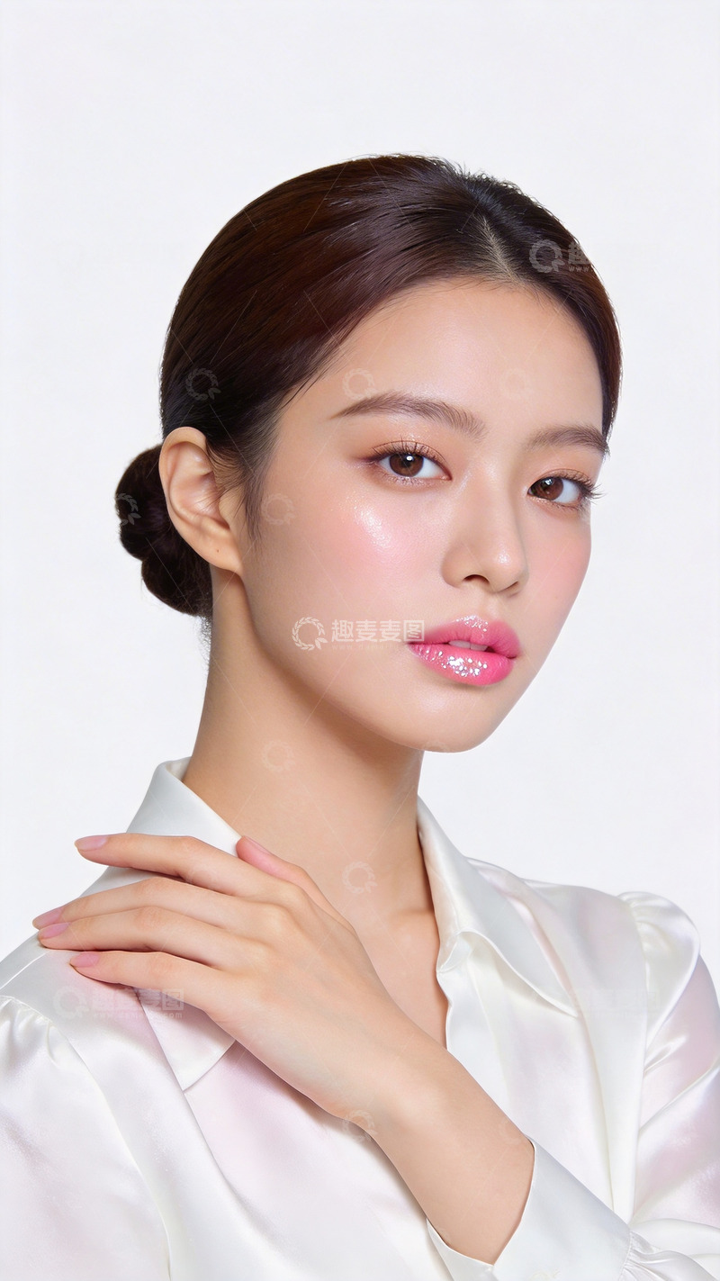 高清大图下载【趣麦麦图】简约优雅女性写真4