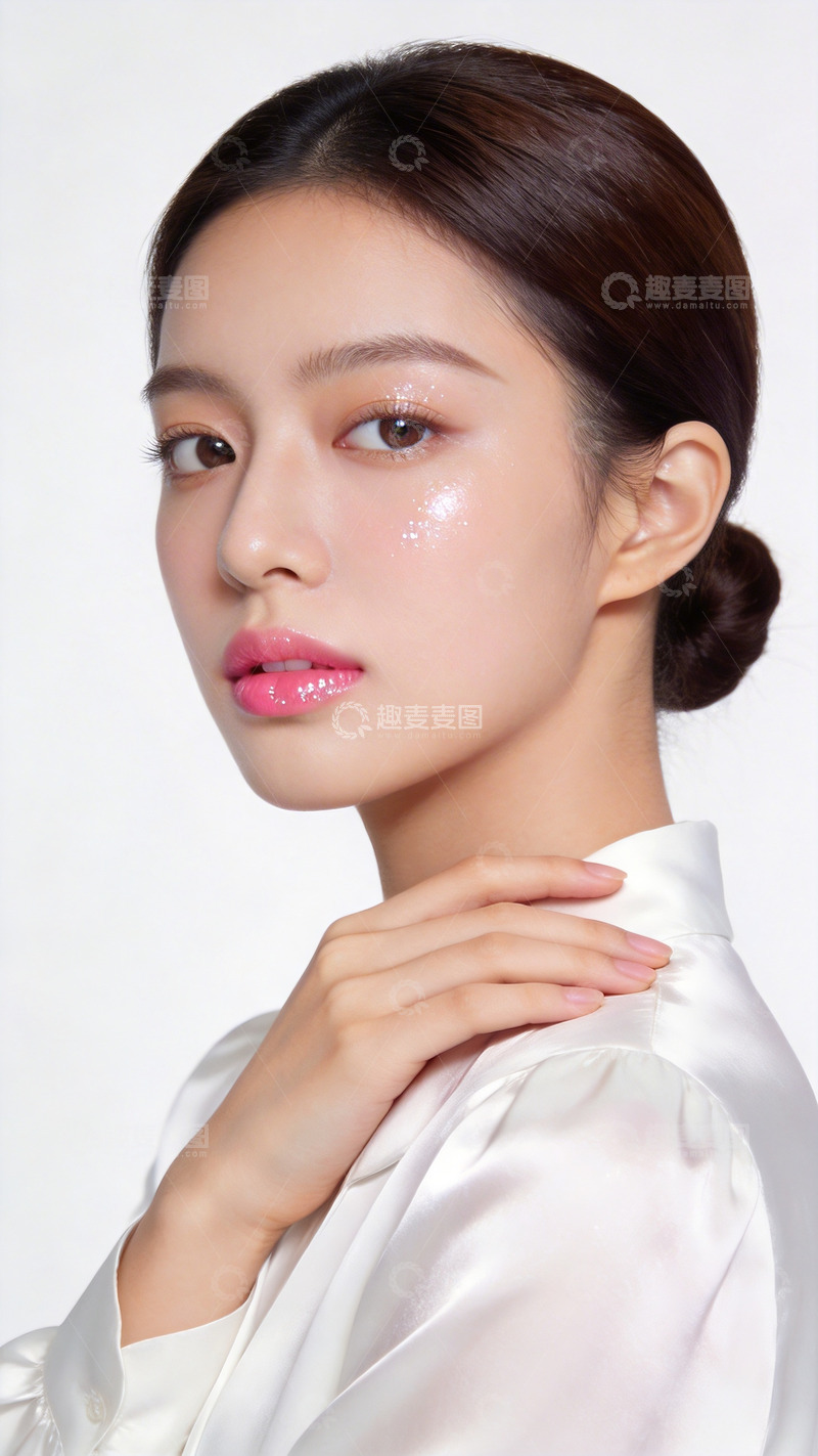 高清大图下载【趣麦麦图】清新优雅女性肖像写真