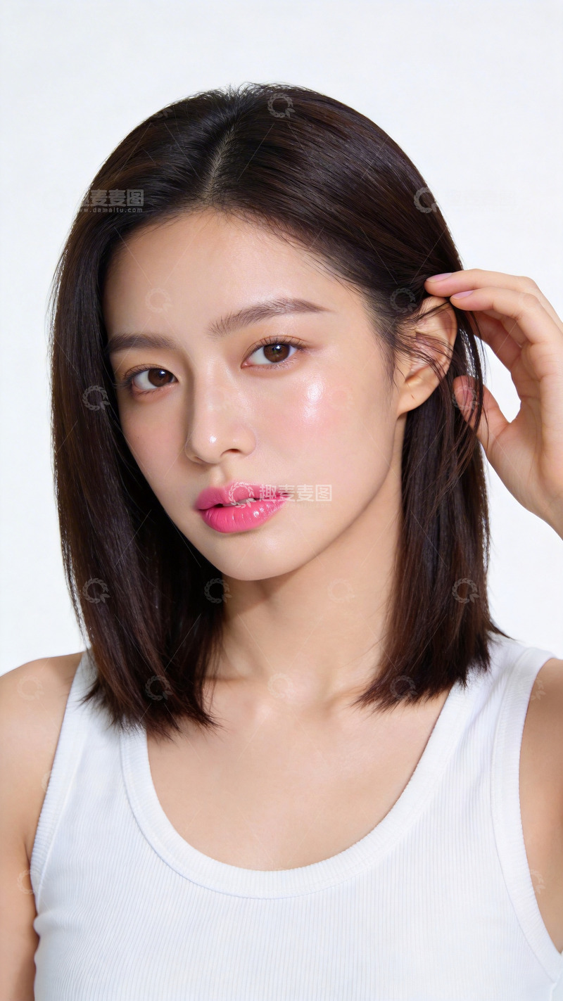 高清大图下载【趣麦麦图】简约时尚女性写真