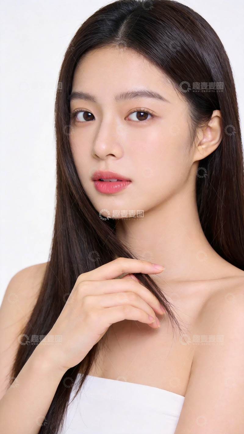 高清大图下载【趣麦麦图】青春靓丽女性肖像写真