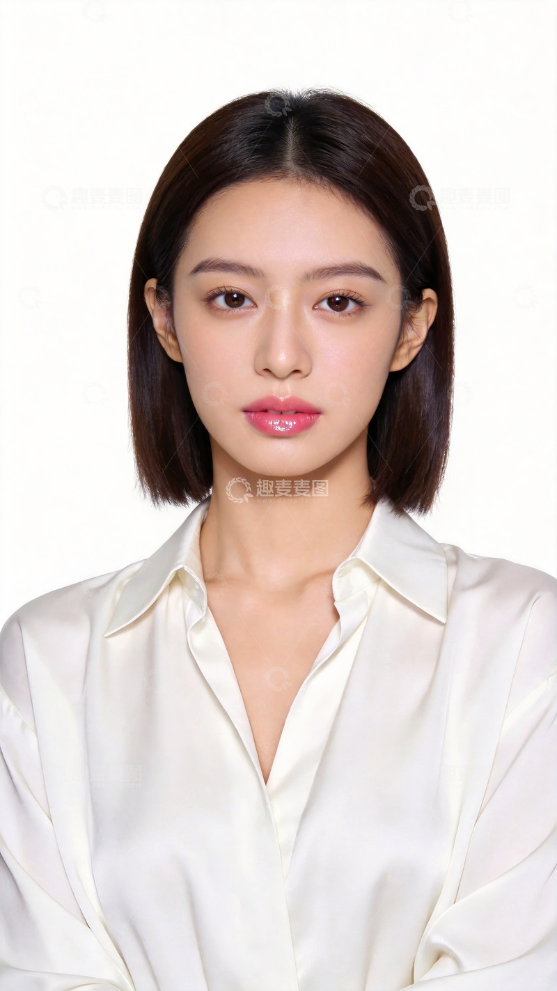 高清大图下载【趣麦麦图】简约优雅女性肖像摄影