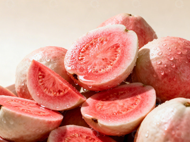 高清大图下载【趣麦麦图】一堆新鲜的红心芭乐7
