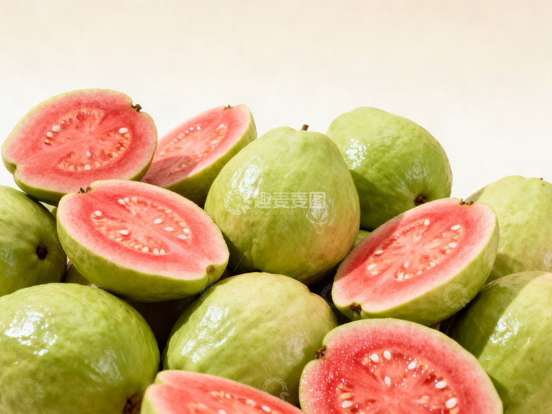 高清大图下载【趣麦麦图】一堆新鲜的红心芭乐4