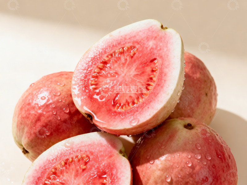 高清大图下载【趣麦麦图】一堆新鲜的红心芭乐9