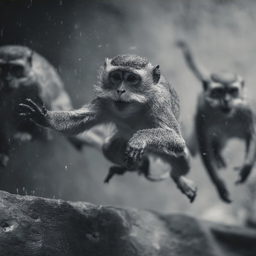 疾跑中的敏捷小生灵