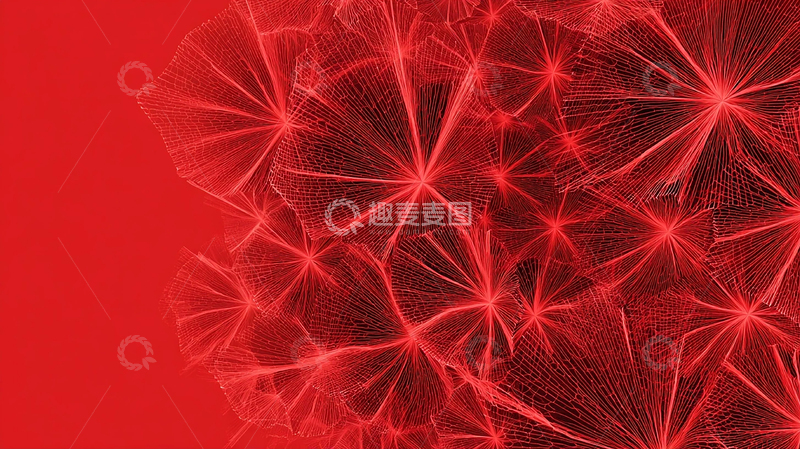 高清大图下载【趣麦麦图】数字宇宙的流动之舞