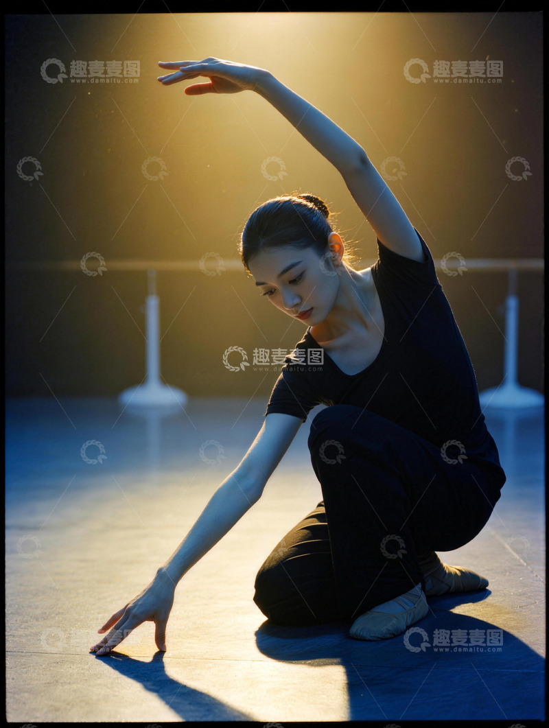 高清大图下载【趣麦麦图】舞韵优美姿势摄影