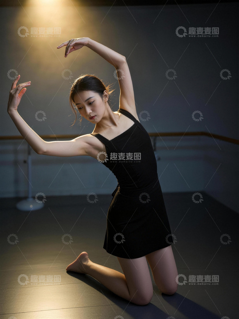 高清大图下载【趣麦麦图】优雅舞姿艺术照