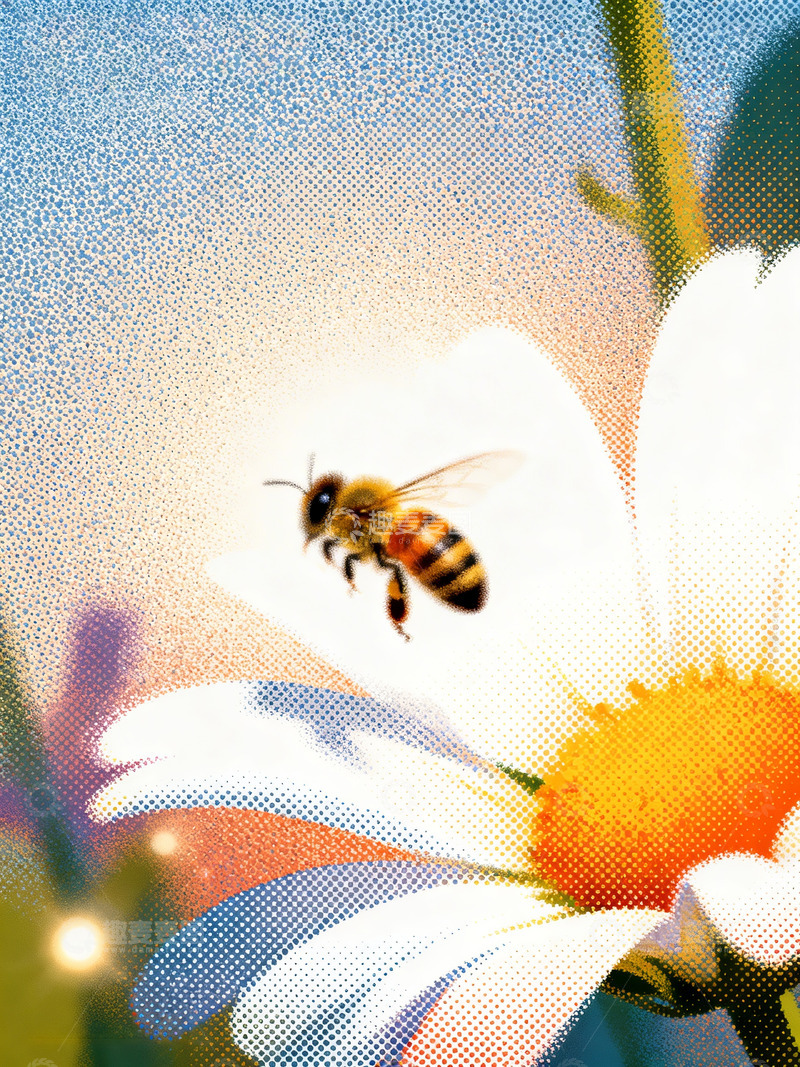 高清大图下载【趣麦麦图】极简点绘艺术海报3