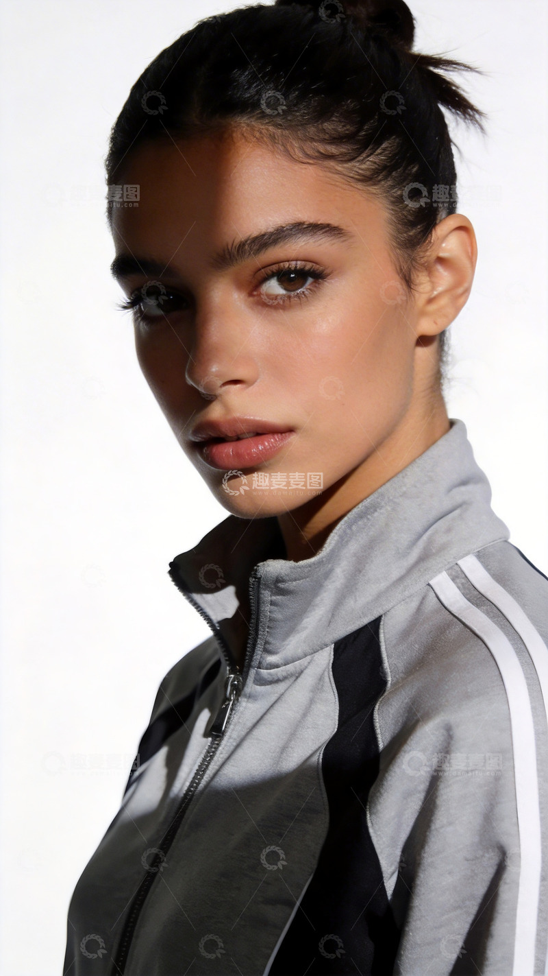 高清大图下载【趣麦麦图】时尚运动风女性肖像摄影
