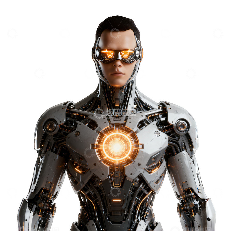 高清大图下载【趣麦麦图】未来科幻机器人设计图