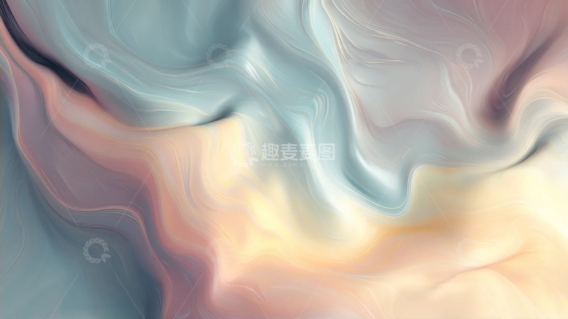 高清大图下载【趣麦麦图】流光溢彩的梦境漩涡