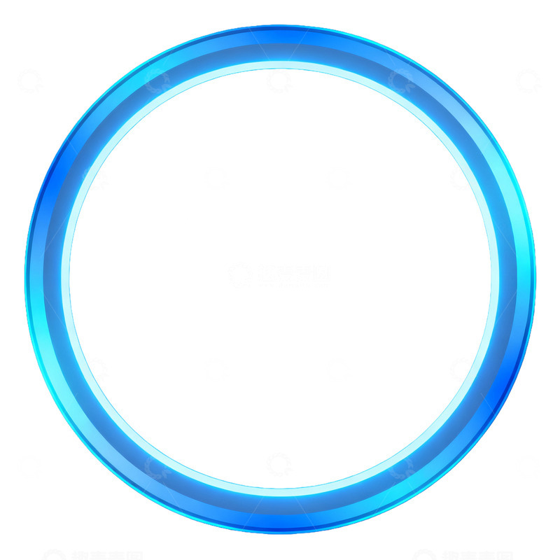 高清大图下载【趣麦麦图】蓝圈科技感图案设计元素