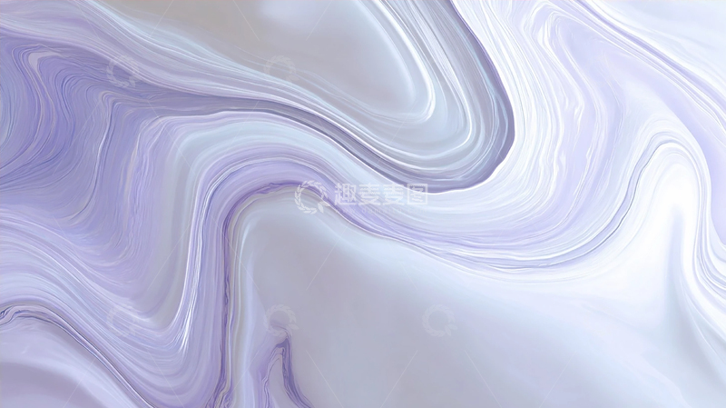 高清大图下载【趣麦麦图】梦幻紫色云卷云舒