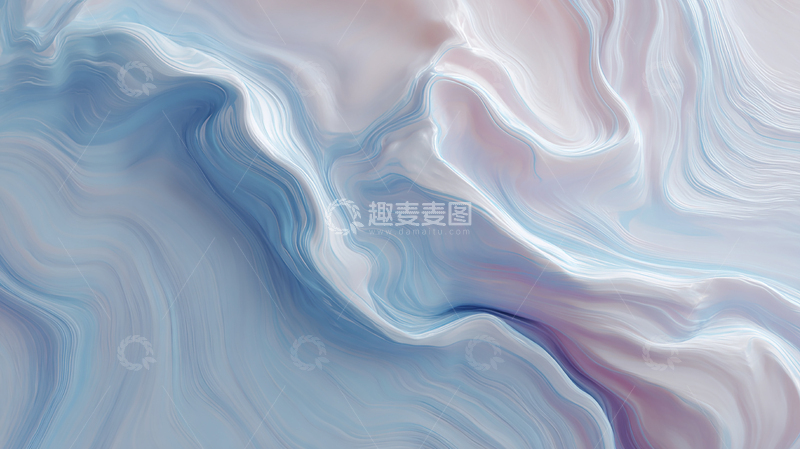 高清大图下载【趣麦麦图】梦幻云海的奇幻流动