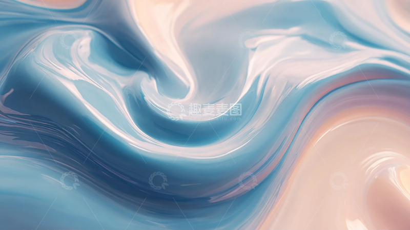 高清大图下载【趣麦麦图】流动梦境的色彩交响