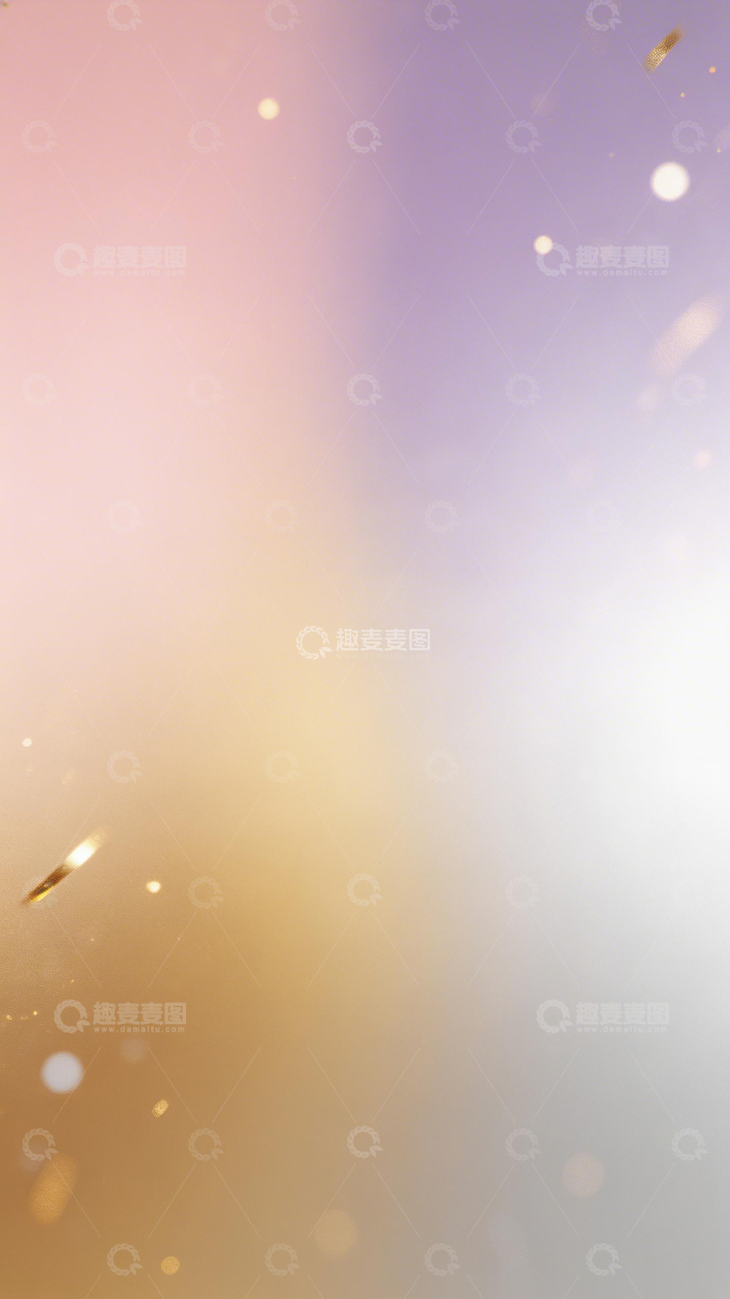 高清大图下载【趣麦麦图】梦幻光影渐变壁纸