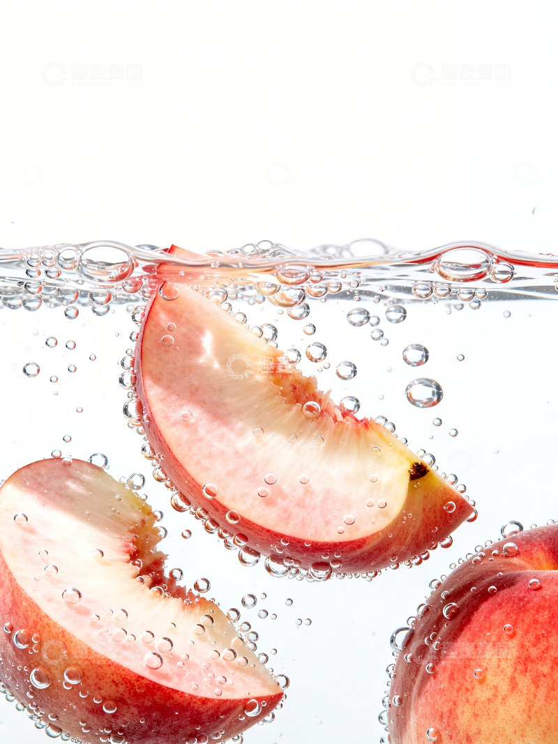 高清大图下载【趣麦麦图】新鲜水蜜桃摄影15