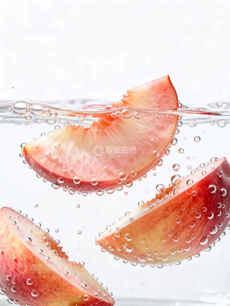 高清大图下载【趣麦麦图】新鲜水蜜桃摄影4