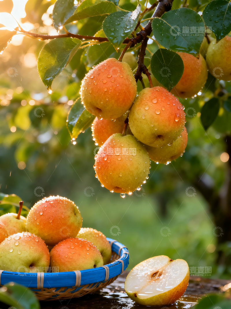 高清大图下载【趣麦麦图】香梨写实摄影2