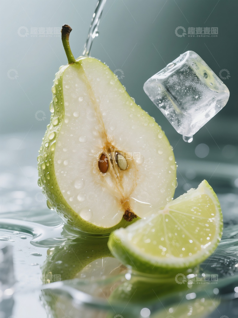 高清大图下载【趣麦麦图】香梨写实摄影9