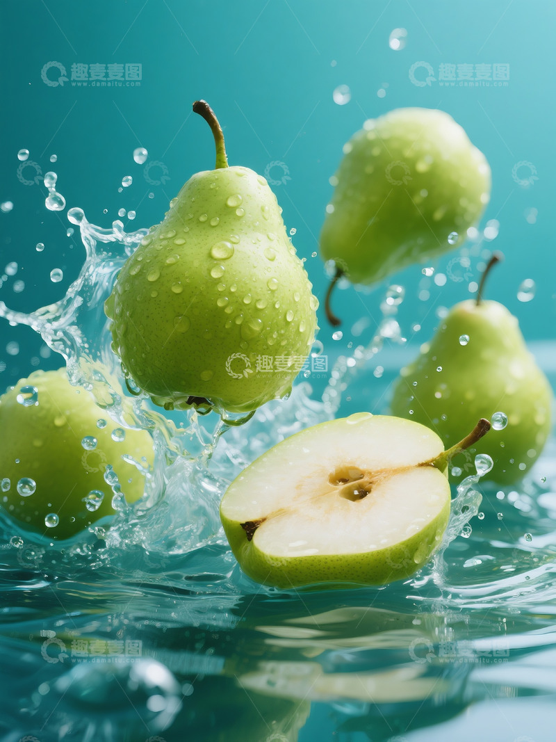 高清大图下载【趣麦麦图】香梨写实摄影6