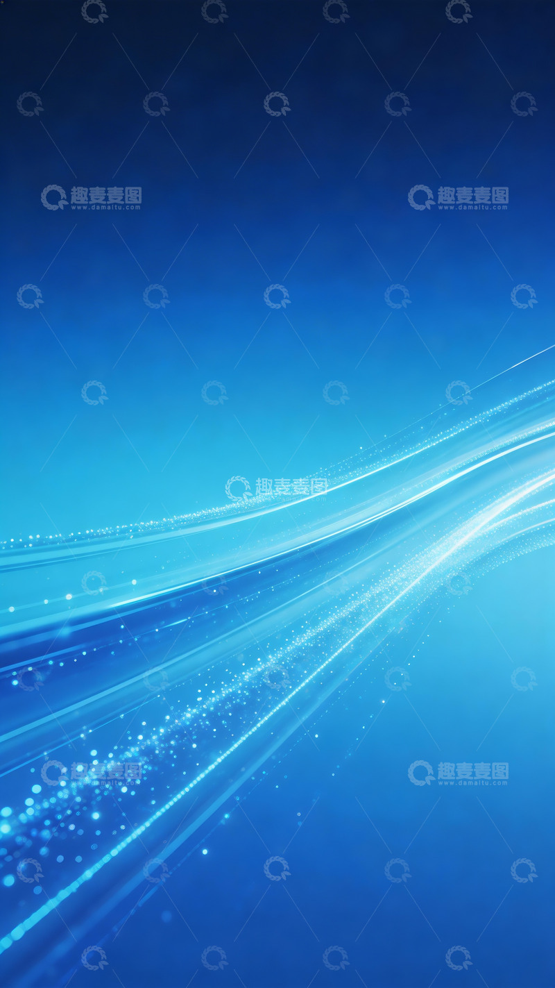 高清大图下载【趣麦麦图】未来科技感kv背景6