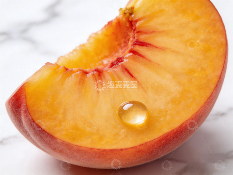 高清大图下载【趣麦麦图】新鲜桃子特写摄影图片1