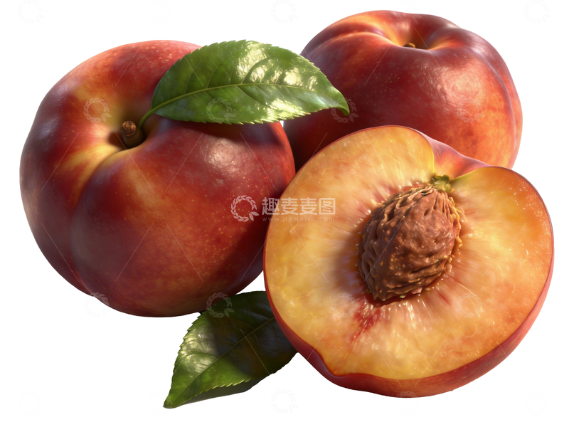 源文件下载【趣麦麦图】新鲜的油桃3