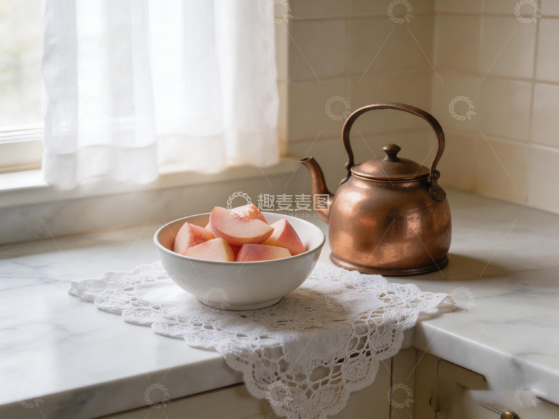 高清大图下载【趣麦麦图】温馨厨房水果静物摄影