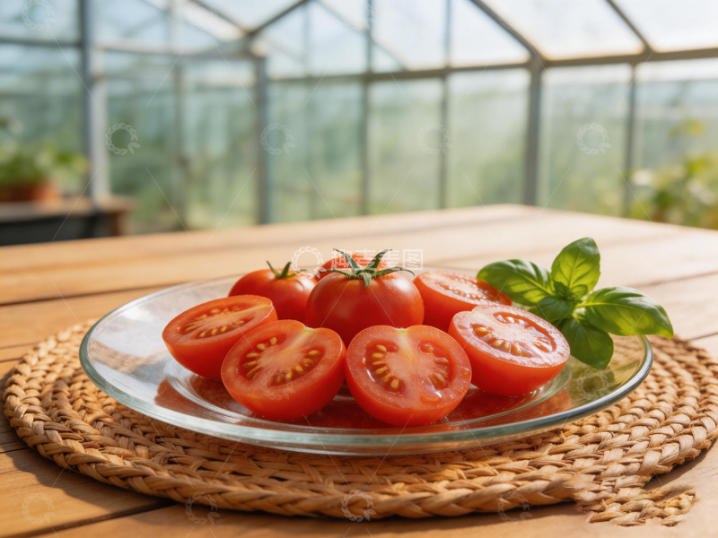 高清大图下载【趣麦麦图】清新田园风番茄美食摄影图片