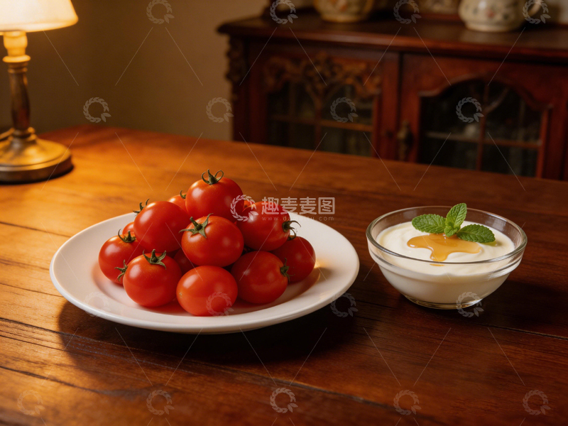 高清大图下载【趣麦麦图】温馨餐桌小食摄影