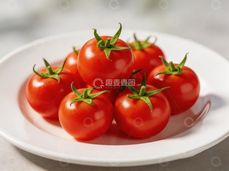 高清大图下载【趣麦麦图】新鲜番茄美食摄影