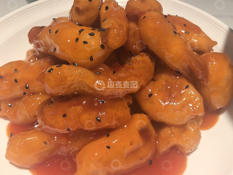 高清大图下载【趣麦麦图】糖酱金黄甜圈美食摄影