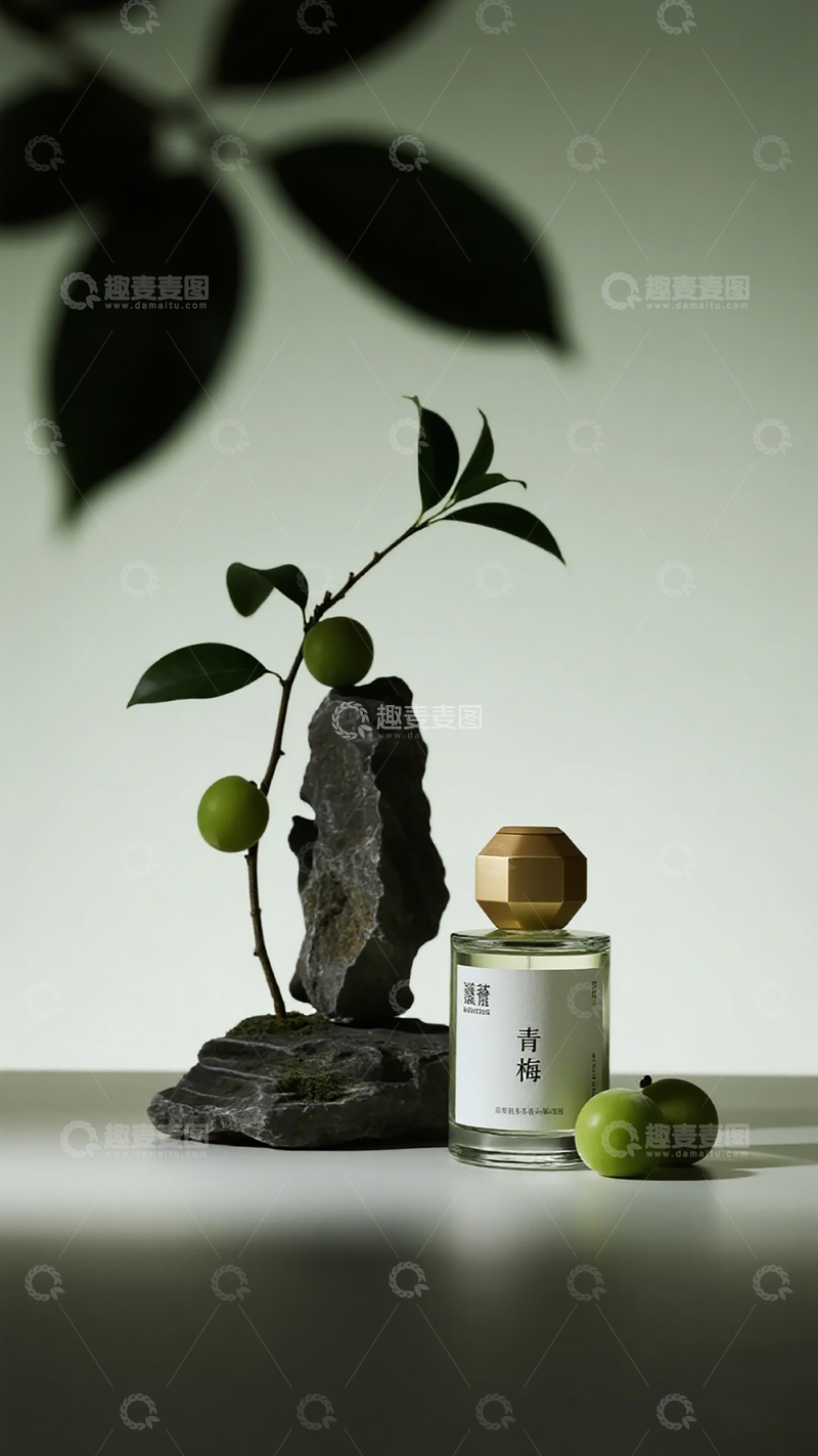 高清大图下载【趣麦麦图】禅意青梅静物摄影