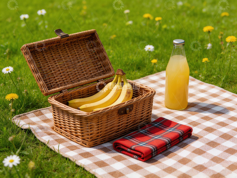 高清大图下载【趣麦麦图】田园野餐场景摄影
