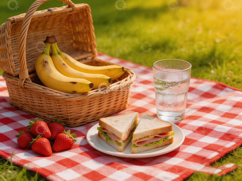 高清大图下载【趣麦麦图】野餐风光清新美食摄影