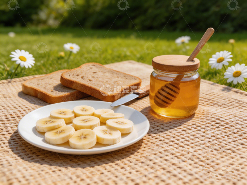 高清大图下载【趣麦麦图】田园风早餐美食摄影图片