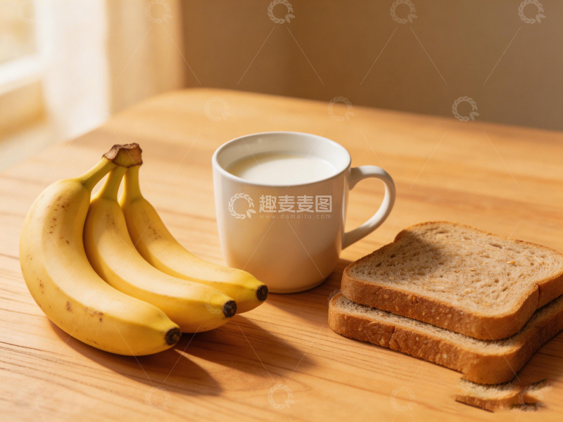 高清大图下载【趣麦麦图】早餐静物摄影简约风格