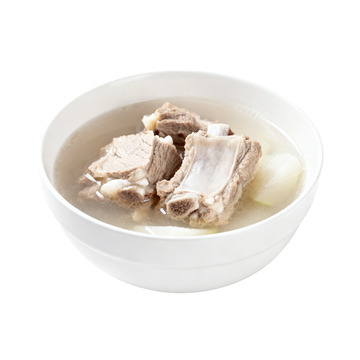 清汤排骨碗装美食