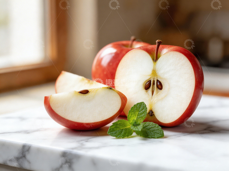 高清大图下载【趣麦麦图】清新苹果静物摄影
