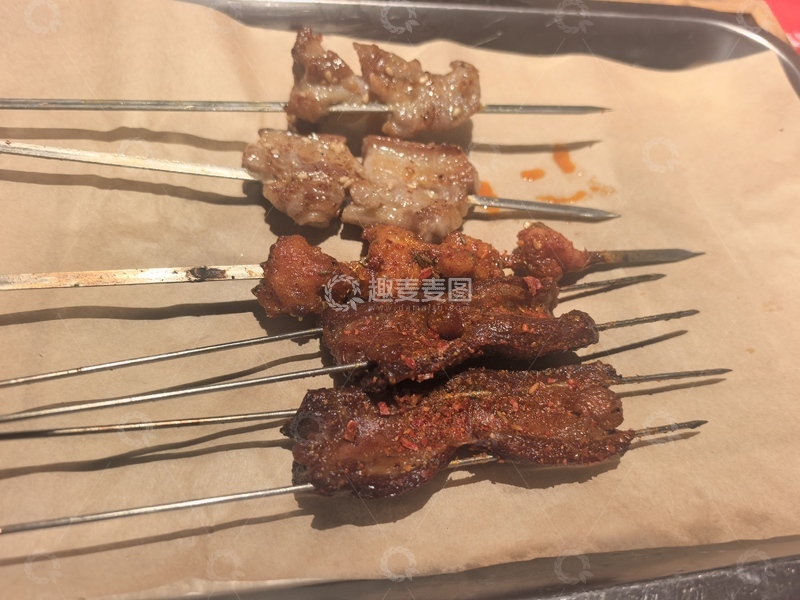 高清大图下载【趣麦麦图】烧烤美食烤肉串烤串